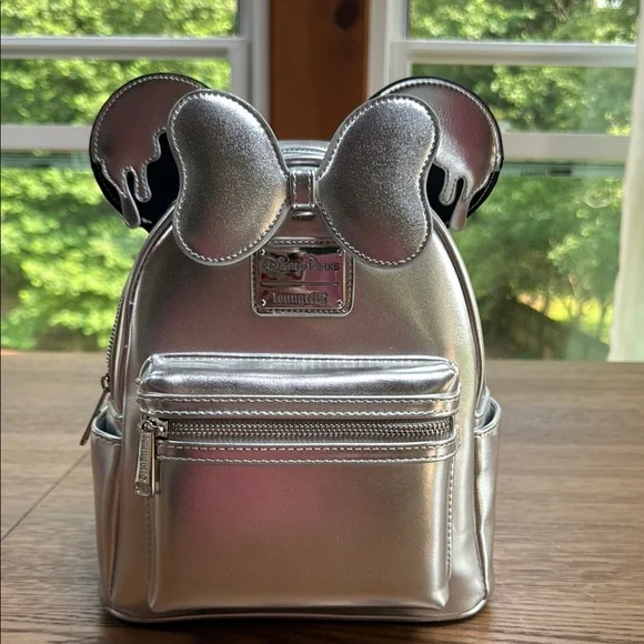 Disney | Bags | Disney 0th Anniversary Silver Backpack  display picture 1